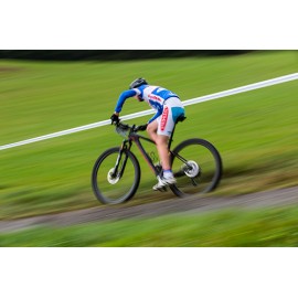 Fototapetai Sportininkas ant dviračio